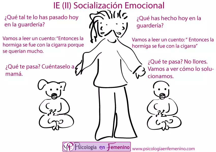 Socialización emocional diferenciada. Inteligencia emocional II